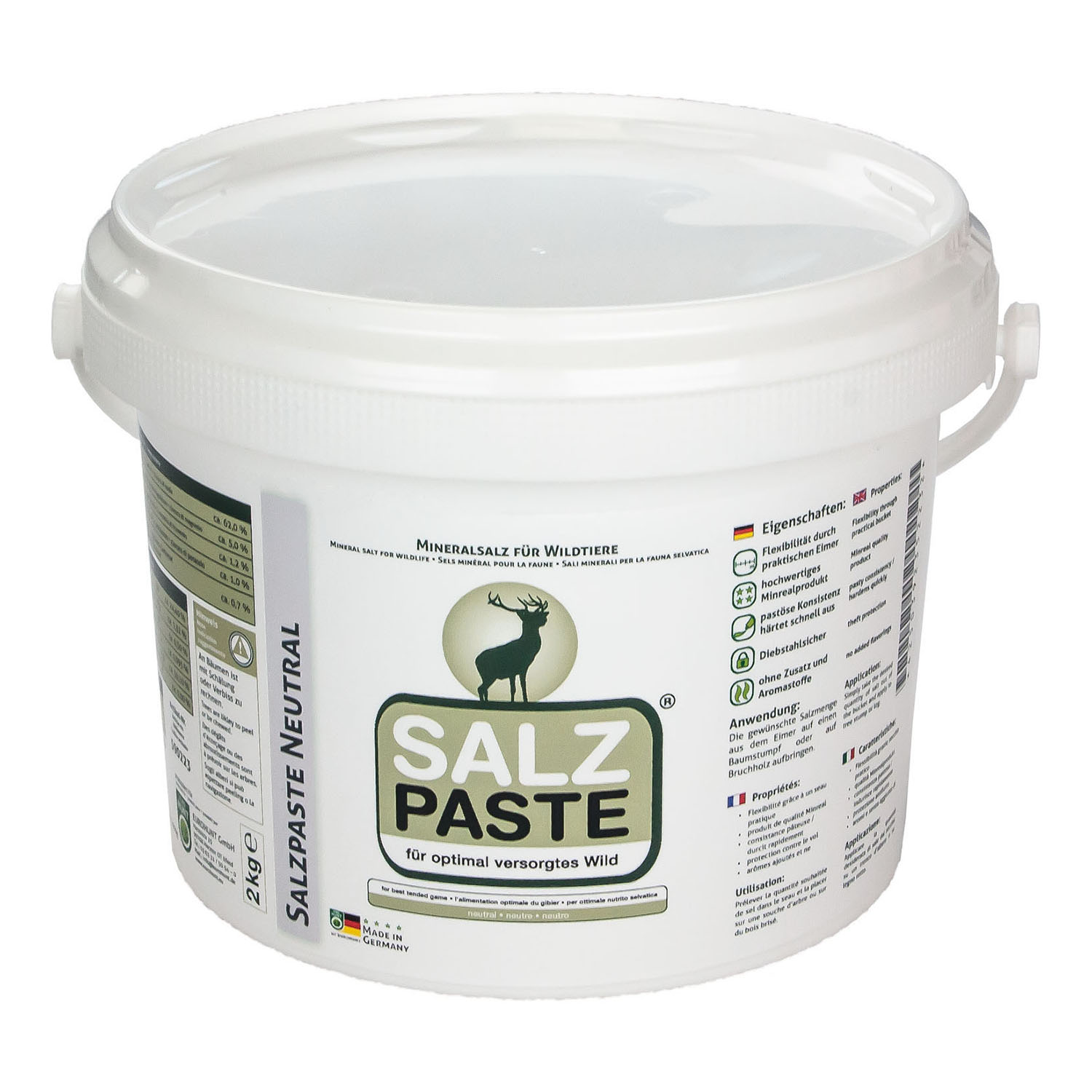 Salzpaste 2 kg Eimer -neutral- 
