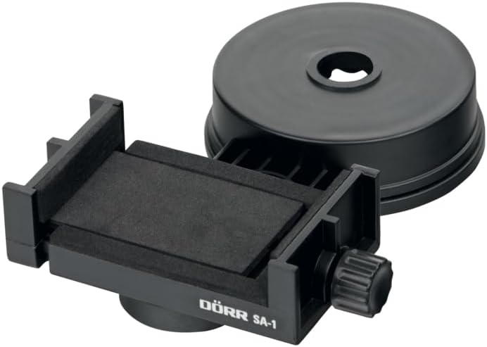 Dorr SA-1 SA-1 Smartphone-Adapter für Spektive, Schwarz 